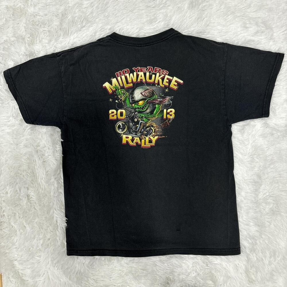 Graphic biker tshirt